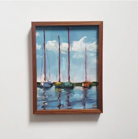 Boten in opdracht | schilderij kopen