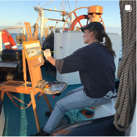 Landschap plein air | Rixt live schilderen