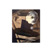 stilleven olieverf schilderij courgette – kunstwerk van rixt art | creatieve kunst soest (regio Utrecht, workshops bilthoven)