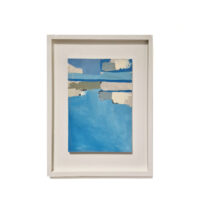 abstract olieverf schilderij blauw – kunstwerk van rixt art | creatieve kunst soest (regio Utrecht, workshops bilthoven)